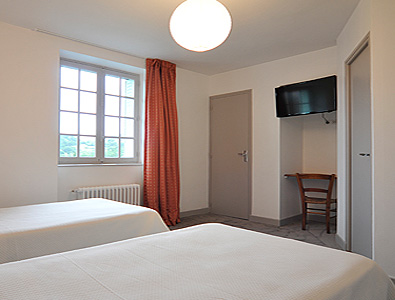 Chambre à 2 lits séparés